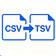 CSV 转 TSV